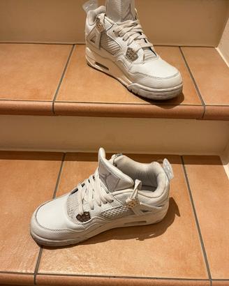 Jordan 4 bianche