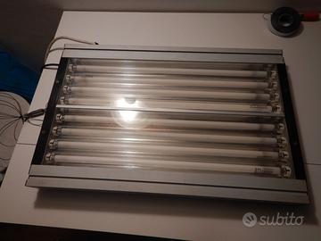 Plafoniera 8x24w T5  per acquaro