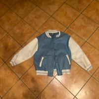 Giacca Da Baseball in pelle Casual  Vintage