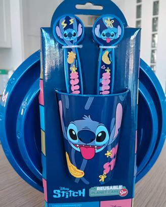 Set pappa Disney Stitch 5 pezzi NUOVO – piatto, ci