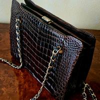 Borsetta in coccodrillo