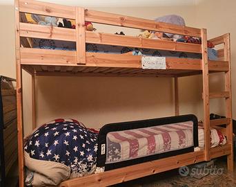 Letto a castello in legno