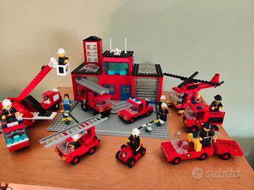 7 set Lego city vintage tema pompieri