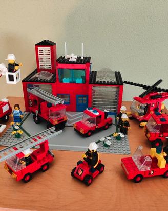 7 set Lego city vintage tema pompieri