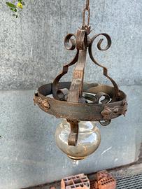 Lampadario stile antico