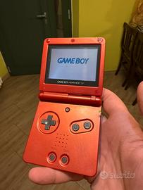 Nintendo Game boy advance SP rosso
