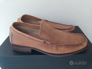 Mocassino vera pelle e cuoio lavorazione artigiana