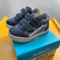 Sneakers bambino Balocchi camoscio taglia 20