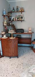 Mobile bar di legno  + scaffalatura
