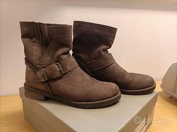 Stivaletto Nabuk testa di moro n.36