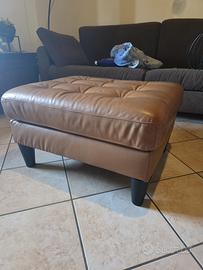 Pouf ikea in pelle