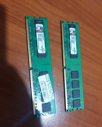 Ram kingston kvr667d2n5/1g ddr2 667 1gb