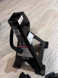 Coppia cavalletti auto 2 tonnellate – NUOVI mai us