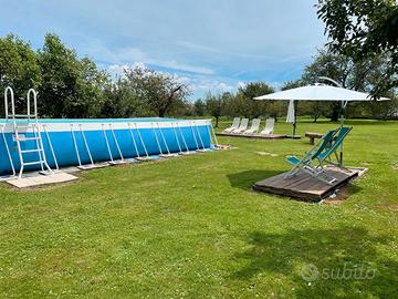 Piscina 3,70 x 7,80 x h1,20
