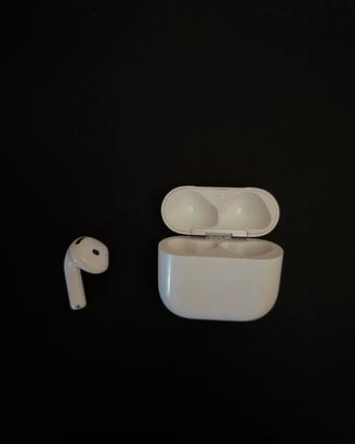 Airpods 4 Cuffia Sinistra e custodia