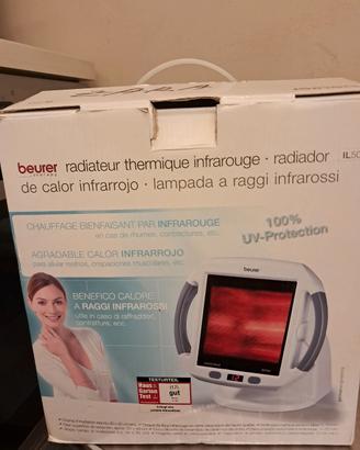 lampada termica a raggi infrarossi