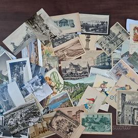 Lotto 55 cartoline antiche primo ‘900 Italia Ester