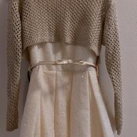 VESTITO  COMUNIONE tg 10 anni