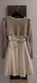 VESTITO  COMUNIONE tg 10 anni