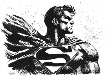 disegno a china Superman 