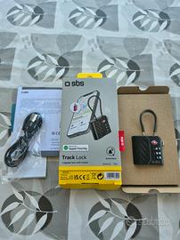 sbs lucchetto  track lock con apple find my