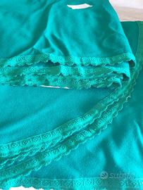 2 panni verde da gioco 