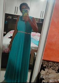 Vestito color Tiffany mai indossato