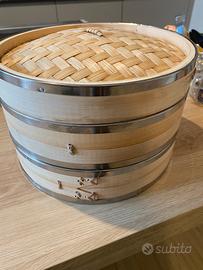 Vaporiera bamboo