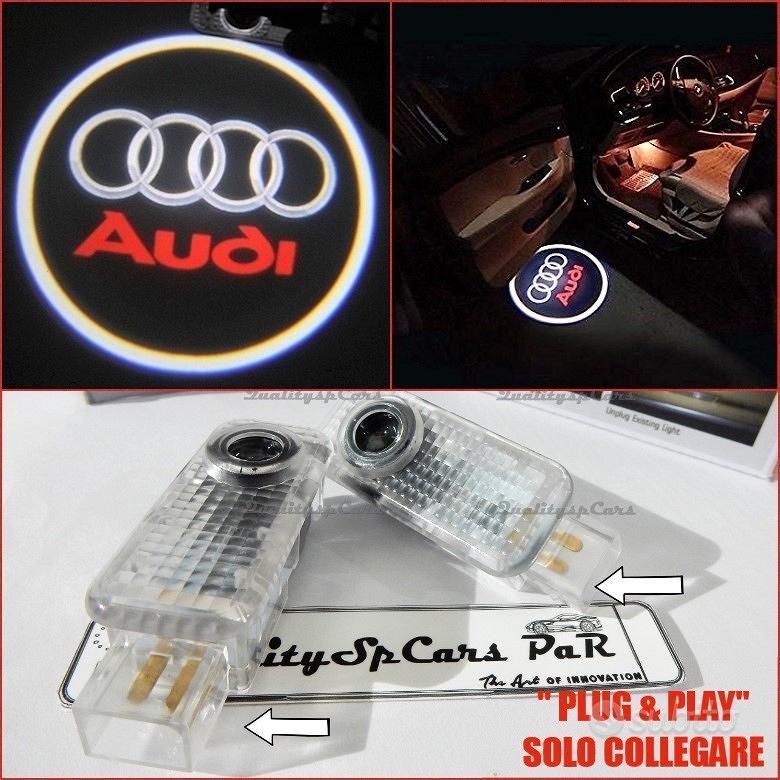 Luci Led Proiettore Personalizzabili Per Portiera Auto – Logo O Testo A Scelta, Effetto Welcome Light Con Sensore Automatico - 2