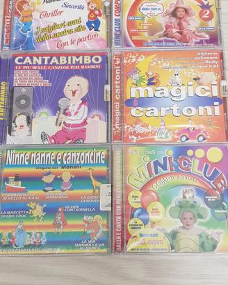 CD musicali per bambini 