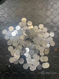 Monete da 100 lire piccole