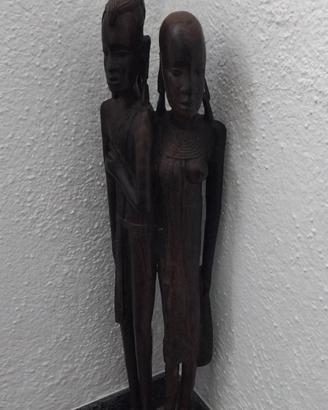 sculture africane altezza cm 90