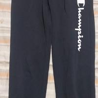 pantaloni tuta neri Champion