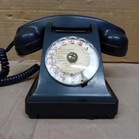 Telefono a disco in bachelite poste francesi 50 60