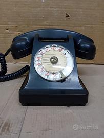 Telefono a disco in bachelite poste francesi 50 60