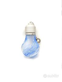 Lampada a sospensione in vetro di Murano