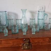 Servizio di bicchieri design 1970