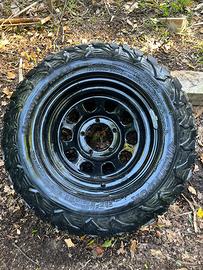 Set 4 gomme + cerchi 16’ per Suzuki Jimny