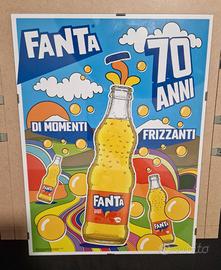 Poster pubblicitario FANTA H40xL30