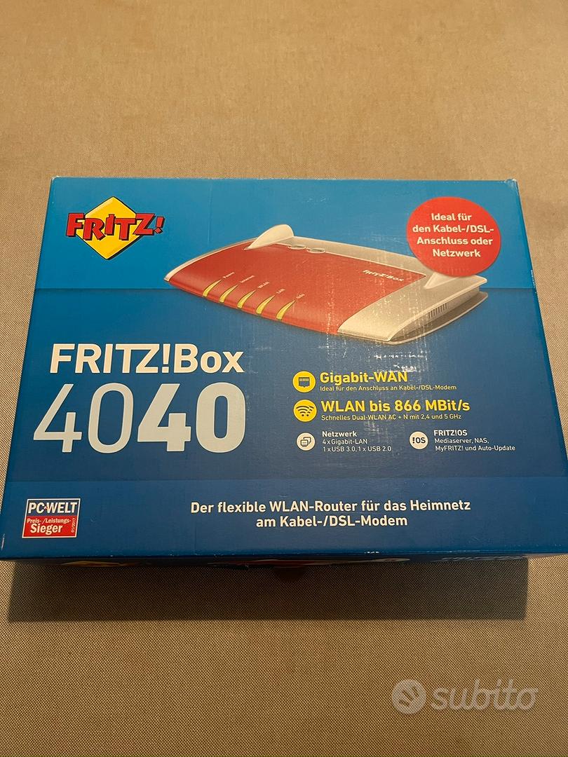 Router Fritz!Box 4040 Wi-Fi Gigabit - Informatica In vendita a Torino