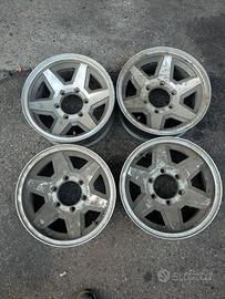 Cerchi 15" MITSUBISHI PAJERO MK2/MK3 a 6 fori
