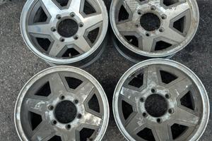 Cerchi 15" MITSUBISHI PAJERO MK2/MK3 a 6 fori