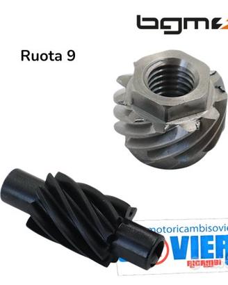 Ingranaggi Contachilometri 11z 9z Ruota 9 Vespa 50