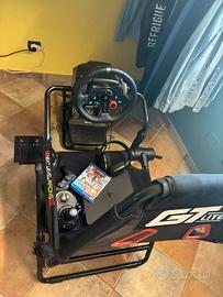 PS4+VOLANTE G29+CAMBIO LOGITECH+ SEDIA GTLITE+CUFF