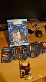 star wars attacco dei cloni carte 
