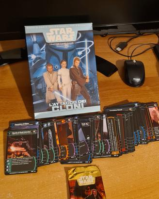 star wars attacco dei cloni carte 