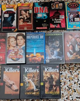 Lotto di videocassette VHS originali anni ’90/2000