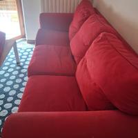 Divano 3 posti sfoderabile