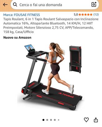 Tapis roulant elettrico