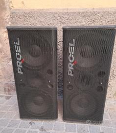 casse proel satelliti discoteca 